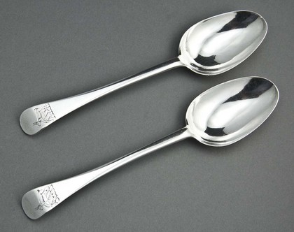 Cape Silver Tablespoons (Pair) - Johannes Combrink